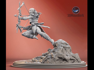 Aloy Horizon Zero Dawn 3D Print Model