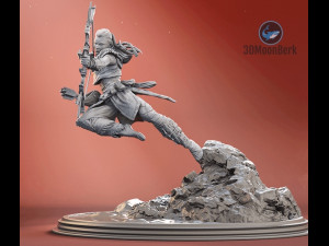 Aloy Horizon Zero Dawn 3D Print Model