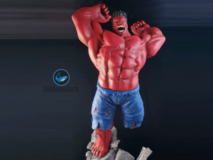 Red Hulk Modelo de impresión 3D