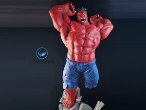 Hulk Rosso Modello di stampa 3D