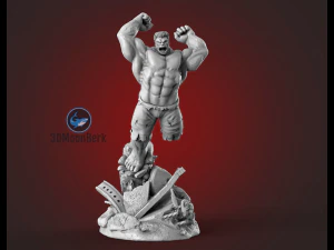 Hulk Rosso Modello di stampa 3D