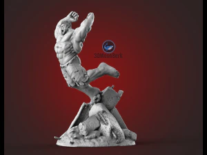 Hulk Rosso Modello di stampa 3D