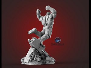 Red Hulk Modelo de impresión 3D