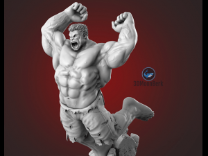 Red Hulk Modelo de impresión 3D