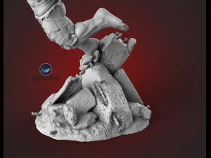 Red Hulk Modelo de impresión 3D