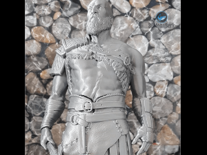 Kratos 3D Принт Модель