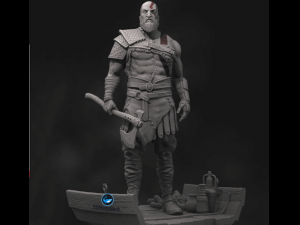 Kratos 3D Принт Модель