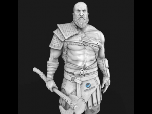 Kratos 3D Принт Модель