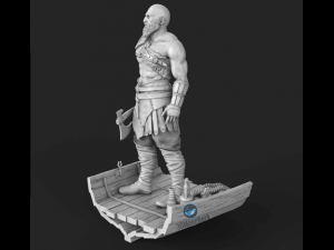 Kratos 3D Принт Модель