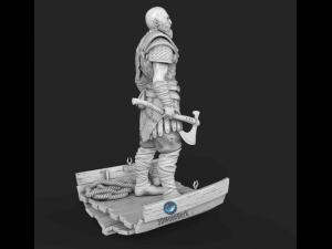 Kratos 3D Принт Модель