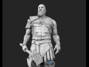 Kratos 3D Принт Модель