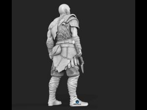 Kratos 3D Принт Модель