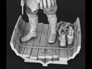 Kratos 3D Принт Модель