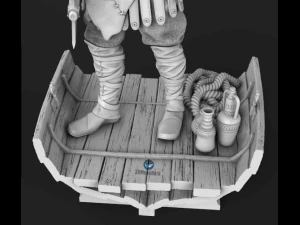 クレイトス 3Dプリントモデル