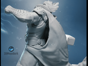 King Thor 3D-printmodel