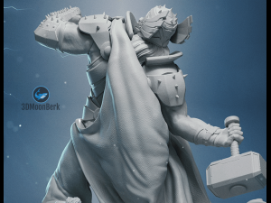 King Thor 3D-printmodel