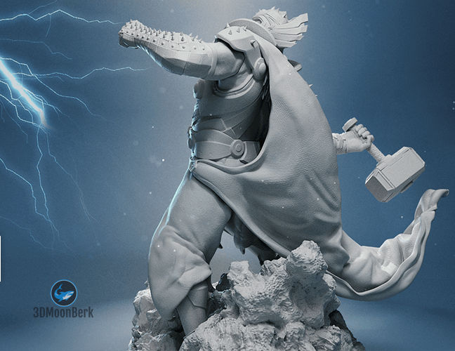 God of War - Thor mjolnir 3D print model 3D Print Model in Scans and  Replicas 3DExport