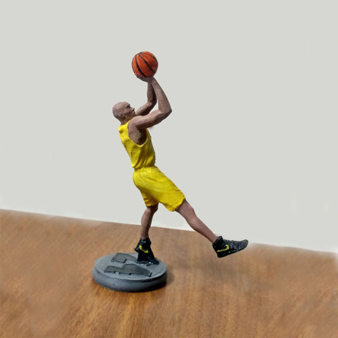kobe bryant 3D Print Model .c4d .max .obj .3ds .fbx .stl .blend 