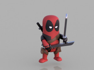 deadpool 3D प्रिंट मॉडल