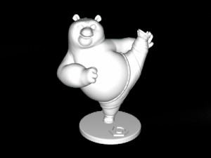 kung fu panda 3D Print Model