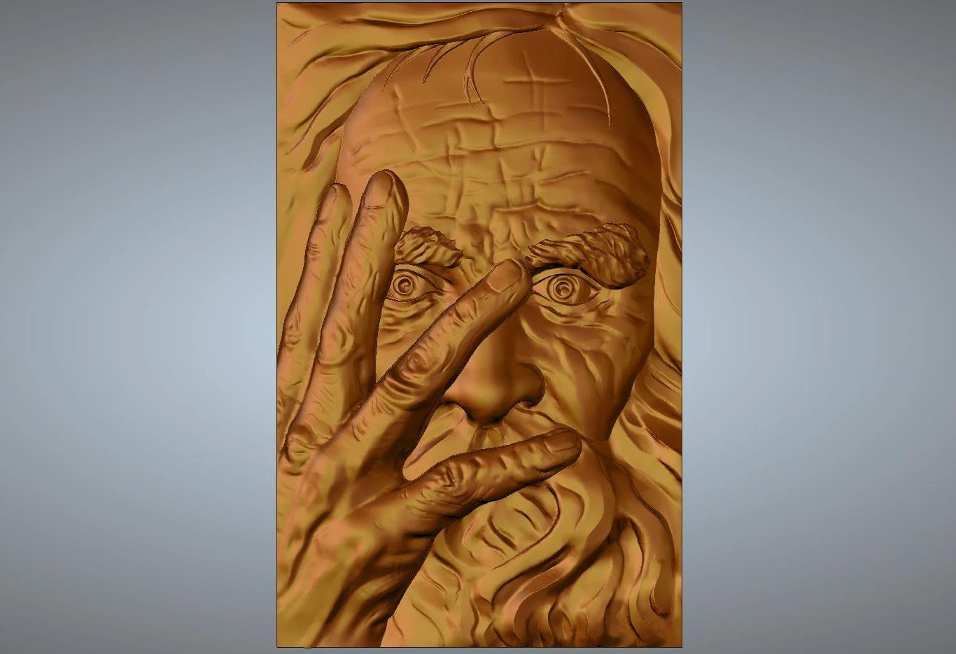 wooden wall art 3D Model .c4d .max .obj .3ds .fbx .stl .blend 