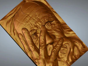 wooden wall art 3D Model