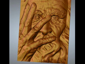 wooden wall art 3D Model