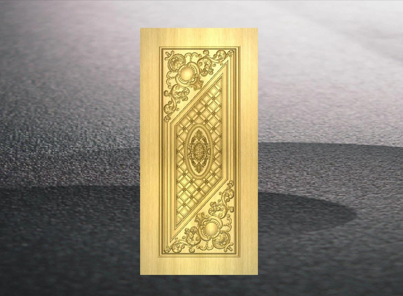classic door 3D Model .c4d .max .obj .3ds .fbx .stl .blend 