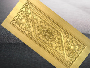 classic door Modelo 3D