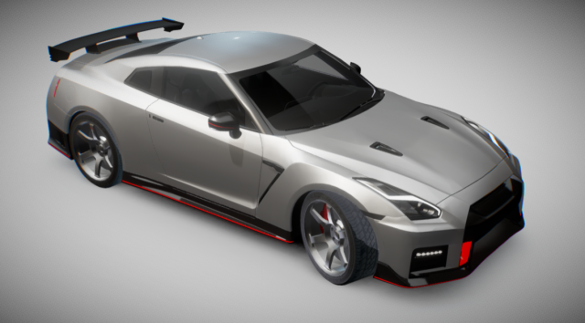 nissan gt-r Modèle 3D .c4d .max .obj .3ds .fbx .stl .blend 
