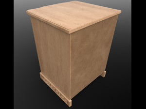 bedside table 3D Model