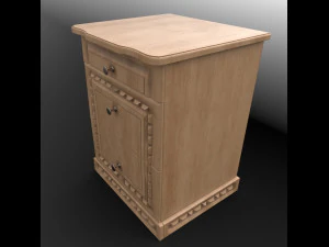 Nachttisch 3D Modell