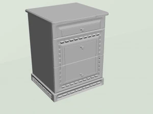 Nachttisch 3D Modell