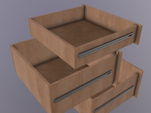 bedside table 3D Model
