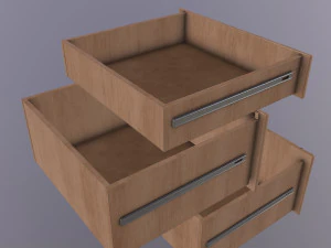 Nachttisch 3D Modell