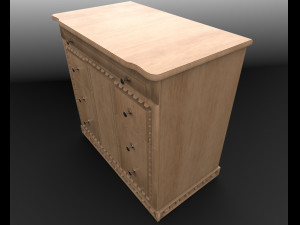 chest of drawers 3D Model