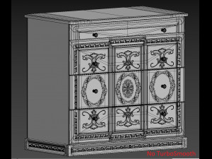 chest of drawers 3D Model