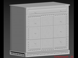 chest of drawers 3D Model