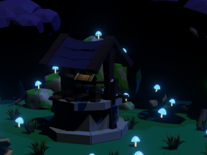 water well Modelo 3D