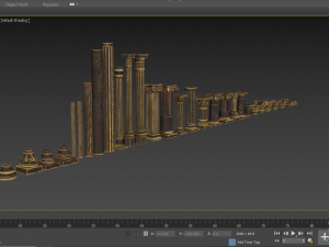 Classic columns Modelo 3D