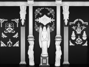 classic sclupture 3D 模型