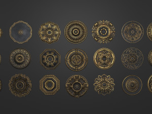 4k classic corniches 3Dモデル