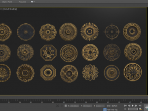 4k classic corniches Modelo 3D