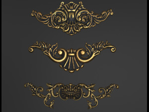 4k classic corniches 3Dモデル