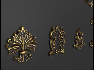 4k classic corniches 3Dモデル