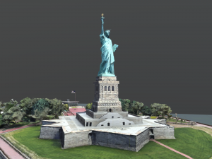 statue of liberty national monument 3D Model