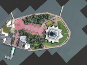 statue of liberty national monument 3D Model