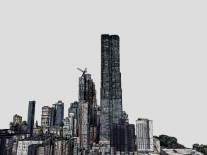 8 spruce street 3Dモデル
