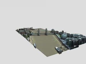 ponte da torre Londres Modelo 3D