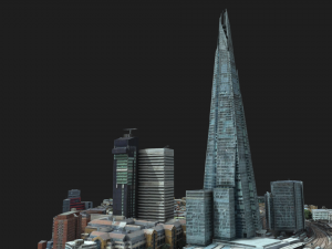 the shard 3D 模型